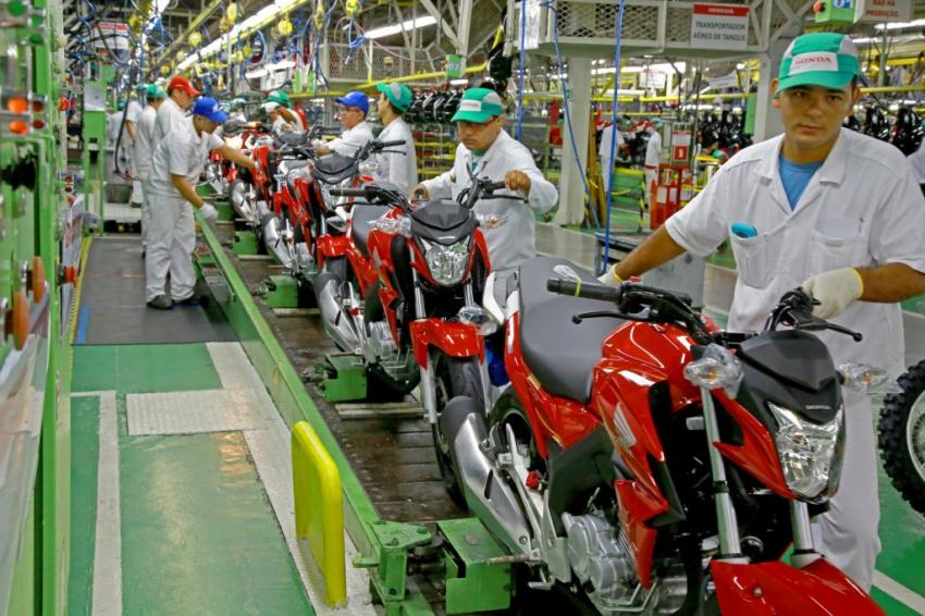 Brasil atinge marca de 1 milhão de motos fabricadas.